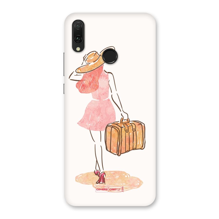 Travel Girl Back Case for Huawei Y9 (2019)