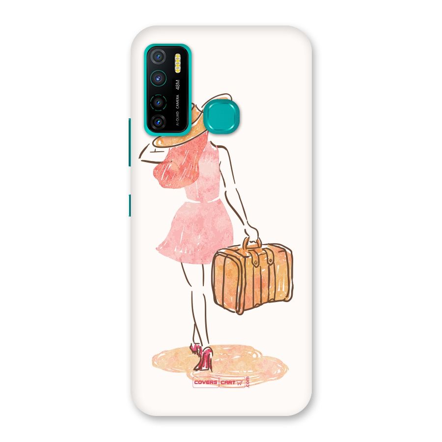 Travel Girl Back Case for Infinix Hot 9 Pro