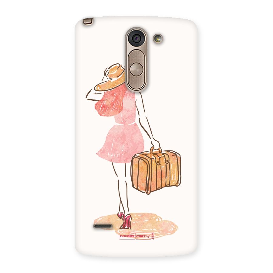 Travel Girl Back Case for LG G3 Stylus