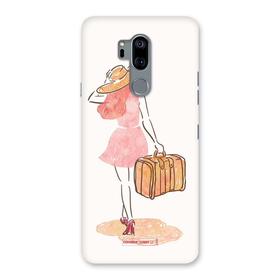 Travel Girl Back Case for LG G7
