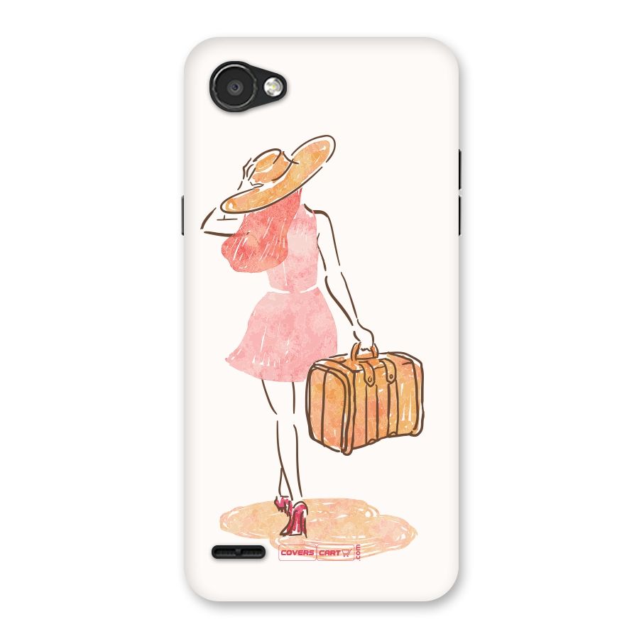 Travel Girl Back Case for LG Q6