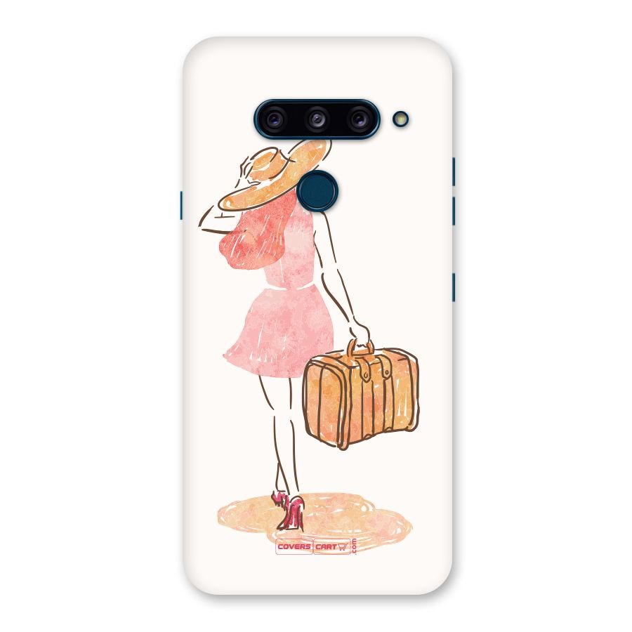Travel Girl Back Case for LG  V40 ThinQ