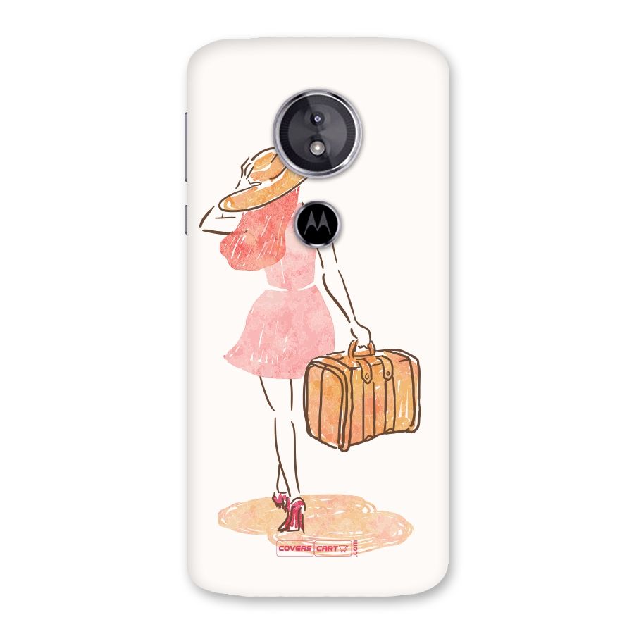 Travel Girl Back Case for Moto E5