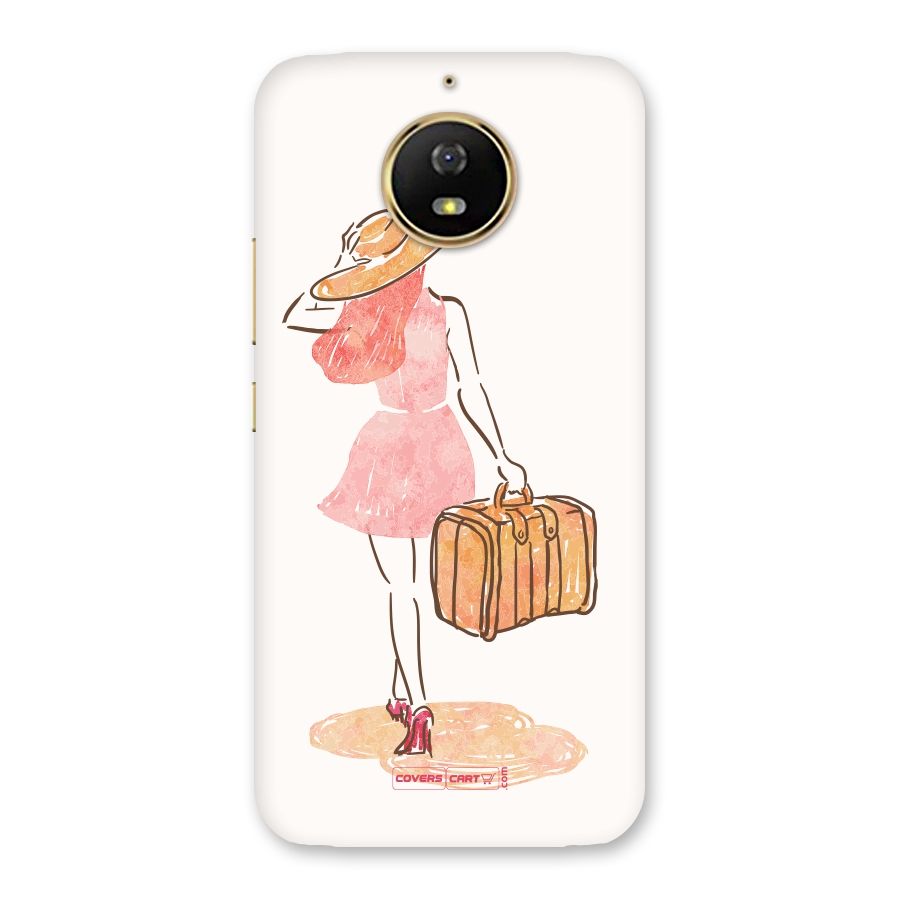 Travel Girl Back Case for Moto G5s