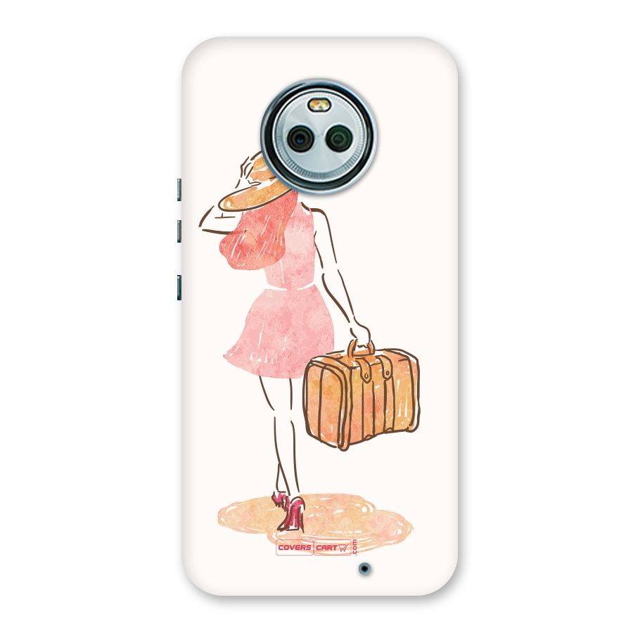 Travel Girl Back Case for Moto X4