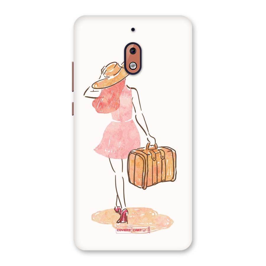Travel Girl Back Case for Nokia 2.1