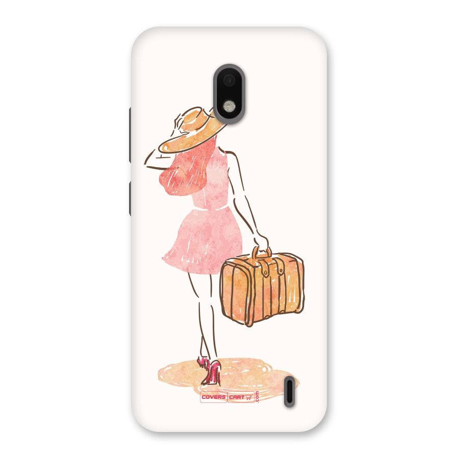 Travel Girl Back Case for Nokia 2.2