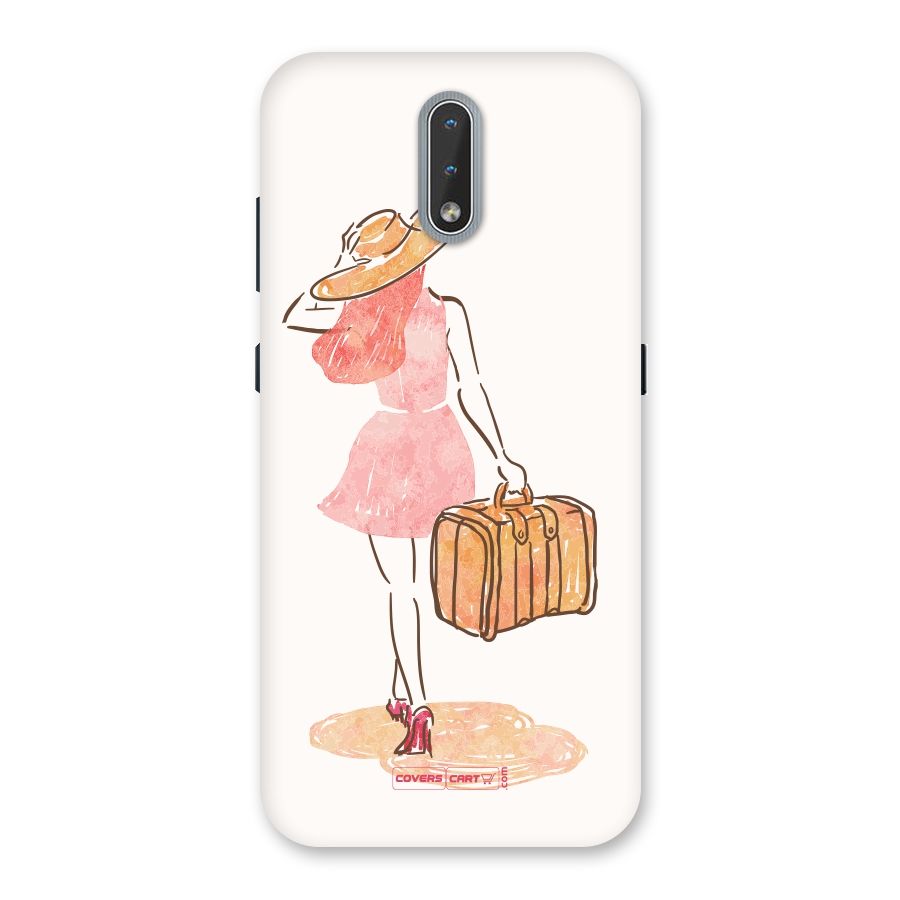 Travel Girl Back Case for Nokia 2.3