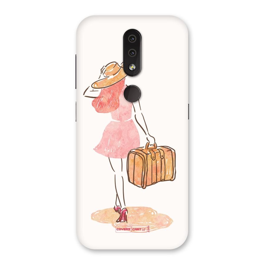 Travel Girl Back Case for Nokia 4.2