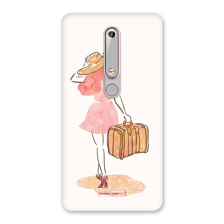 Travel Girl Back Case for Nokia 6.1