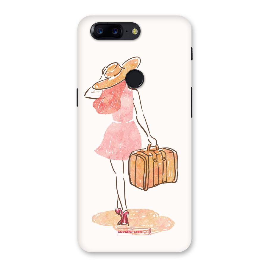 Travel Girl Back Case for OnePlus 5T