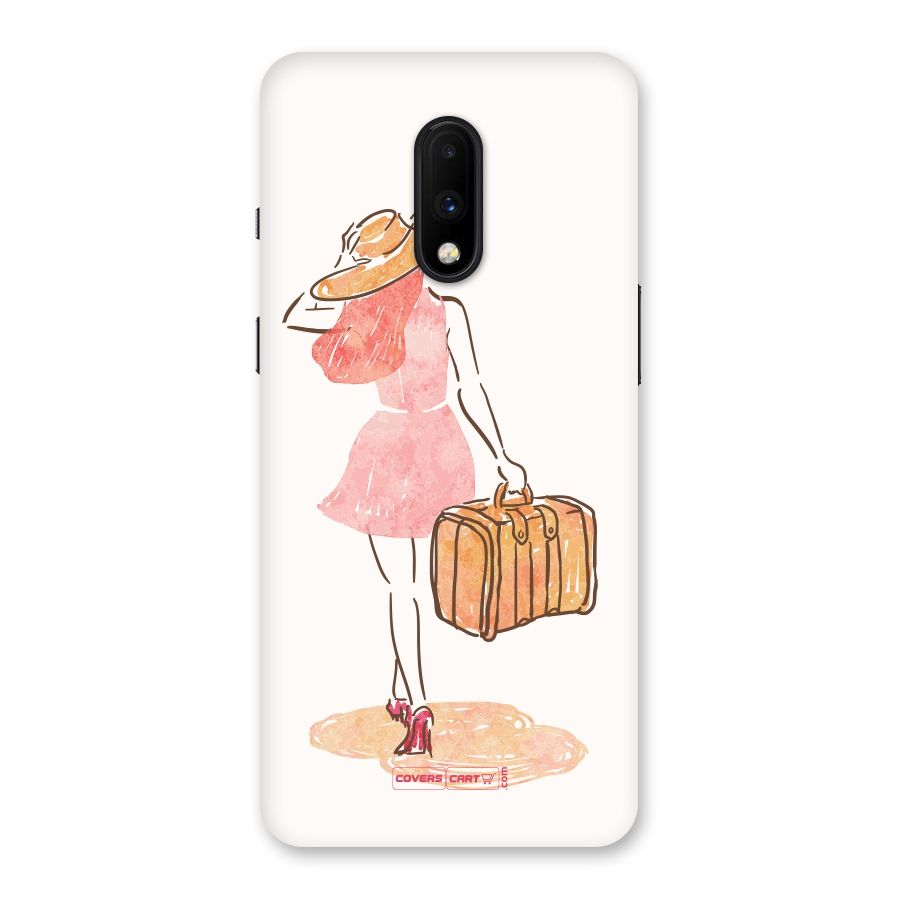 Travel Girl Back Case for OnePlus 7