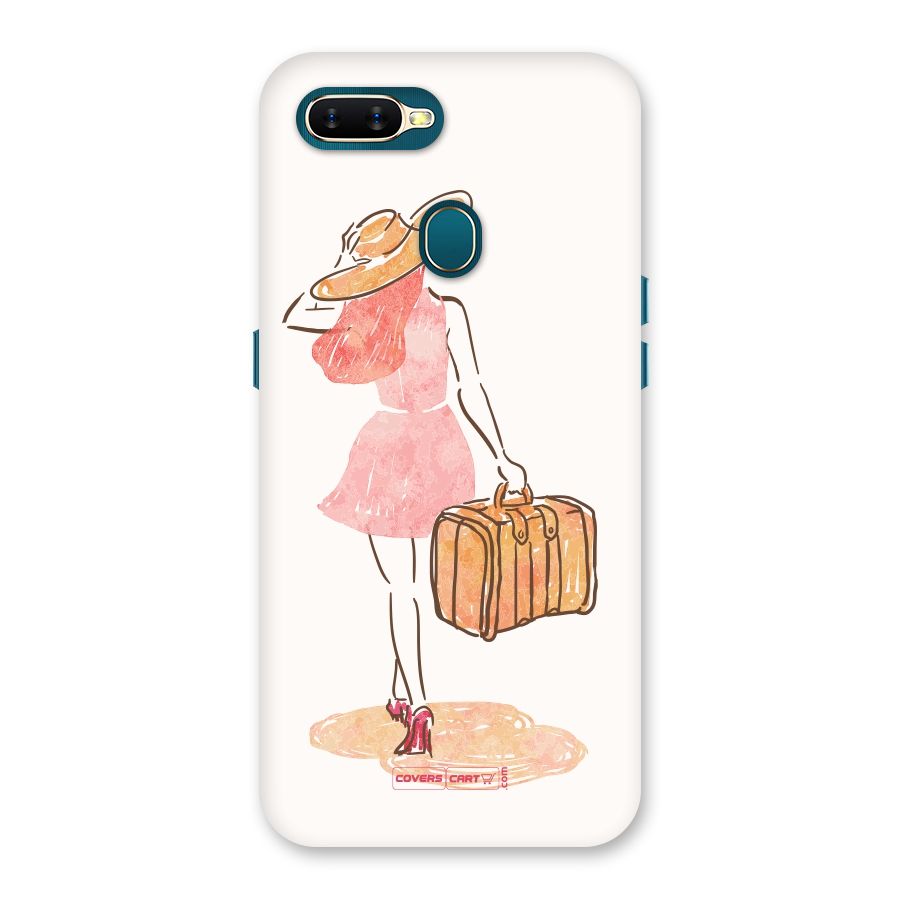 Travel Girl Back Case for Oppo A11k