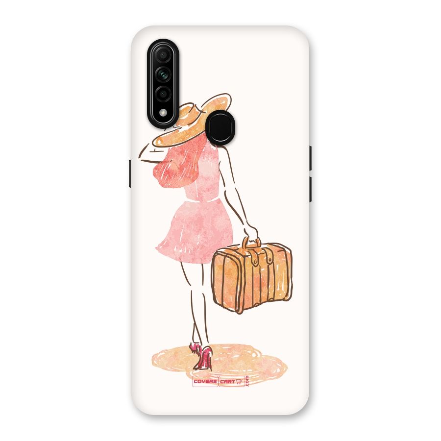 Travel Girl Back Case for Oppo A31