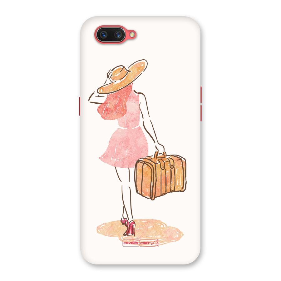 Travel Girl Back Case for Oppo A3s