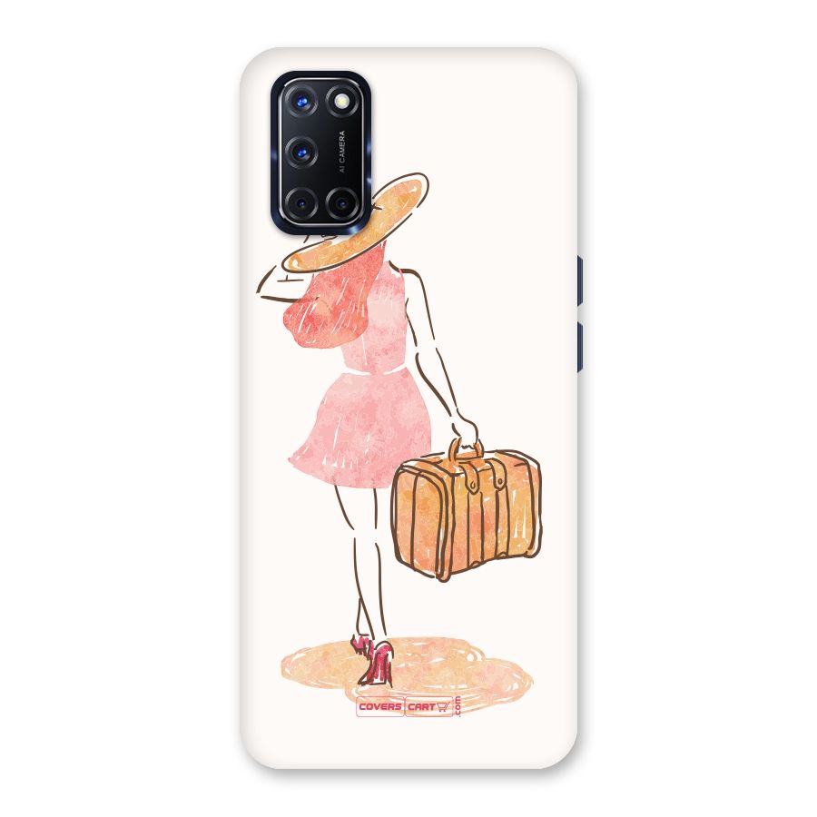 Travel Girl Back Case for Oppo A52