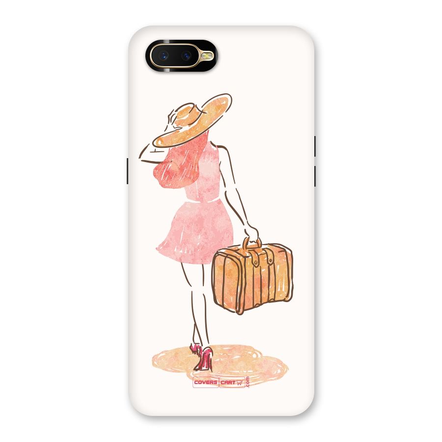 Travel Girl Back Case for Oppo K1