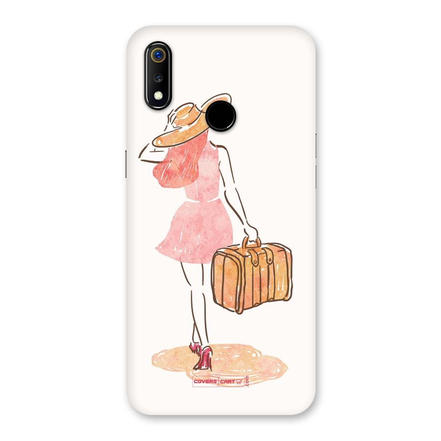 Travel Girl Back Case for Realme 3