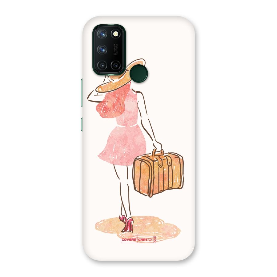 Travel Girl Back Case for Realme 7i