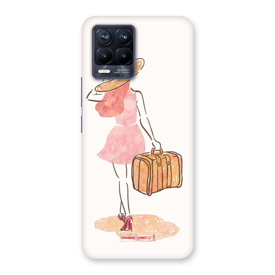 Travel Girl Back Case for Realme 8 Pro