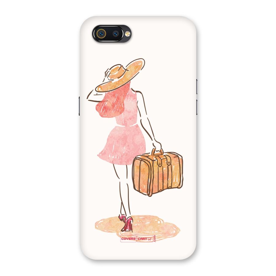 Travel Girl Back Case for Realme C2