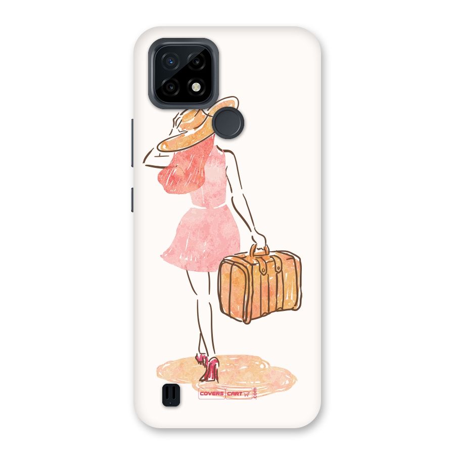 Travel Girl Back Case for Realme C21