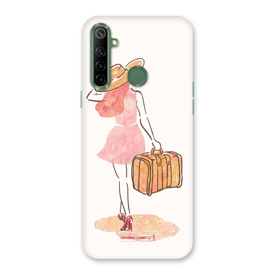 Travel Girl Back Case for Realme Narzo 10