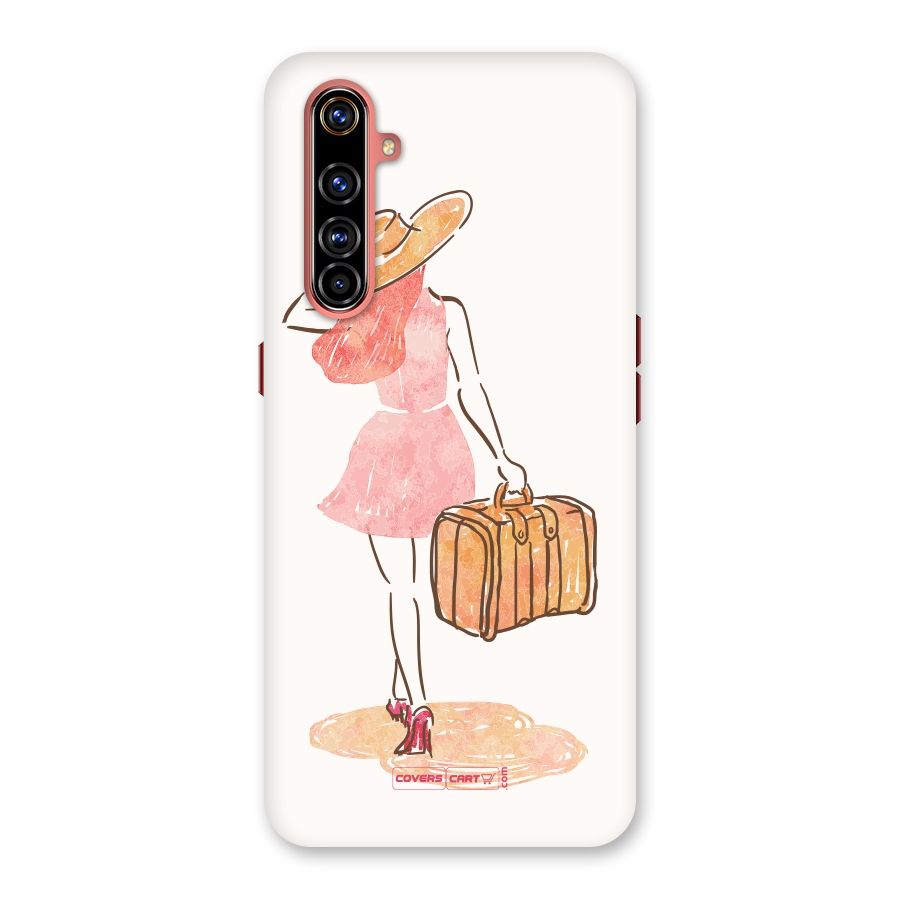 Travel Girl Back Case for Realme X50 Pro