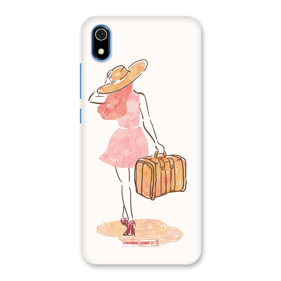 Travel Girl Back Case for Redmi 7A