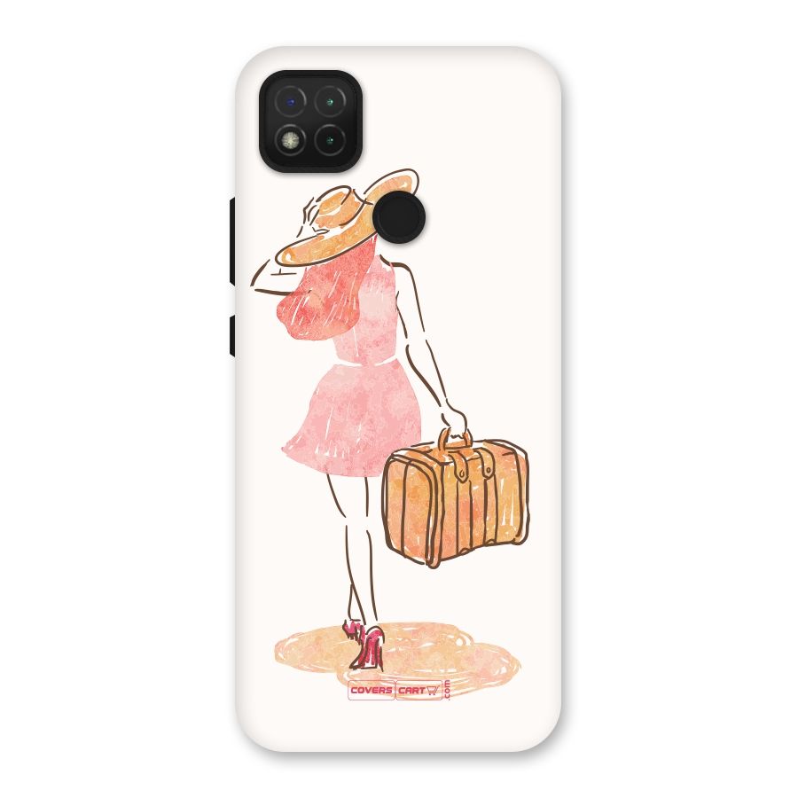 Travel Girl Back Case for Redmi 9C