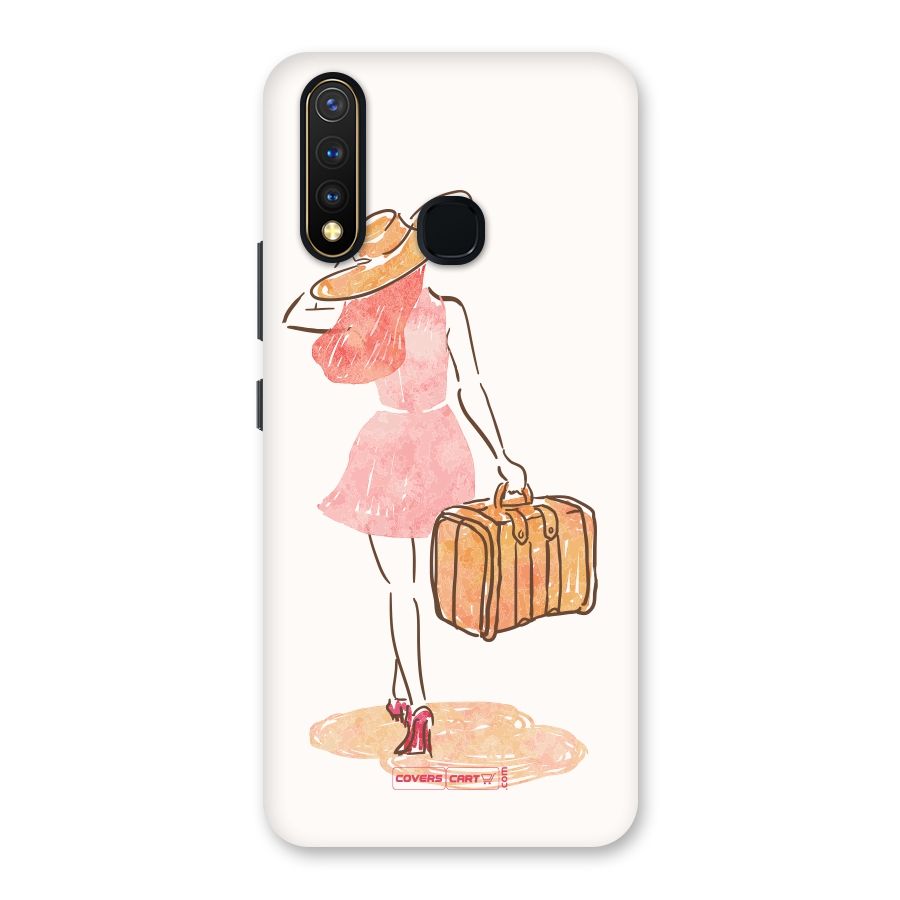 Travel Girl Back Case for Vivo Y19