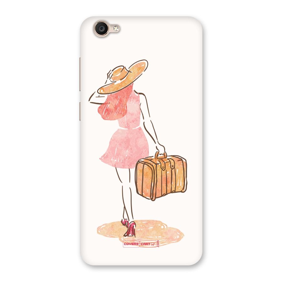 Travel Girl Back Case for Vivo Y55s