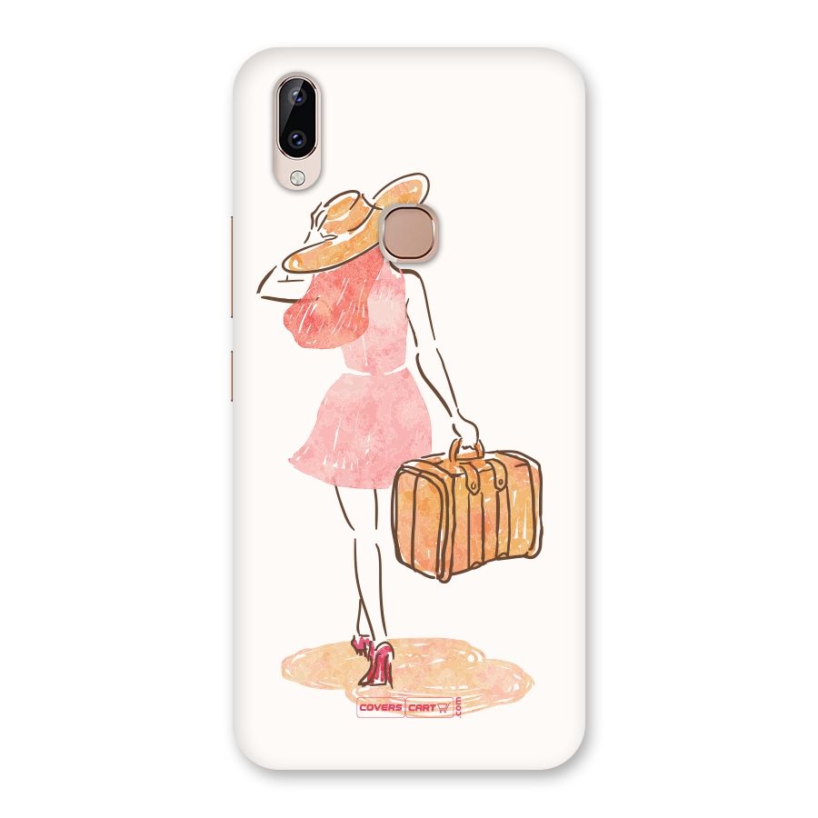 Travel Girl Back Case for Vivo Y83 Pro