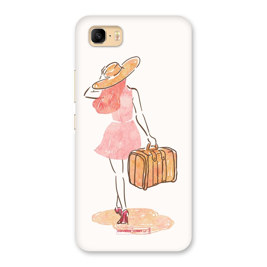 Travel Girl Back Case for Zenfone 3s Max