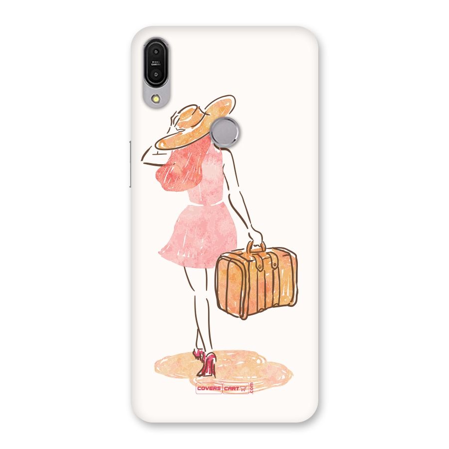 Travel Girl Back Case for Zenfone Max Pro M1