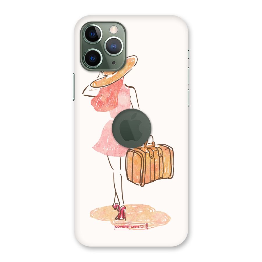 Travel Girl Back Case for iPhone 11 Pro Logo  Cut