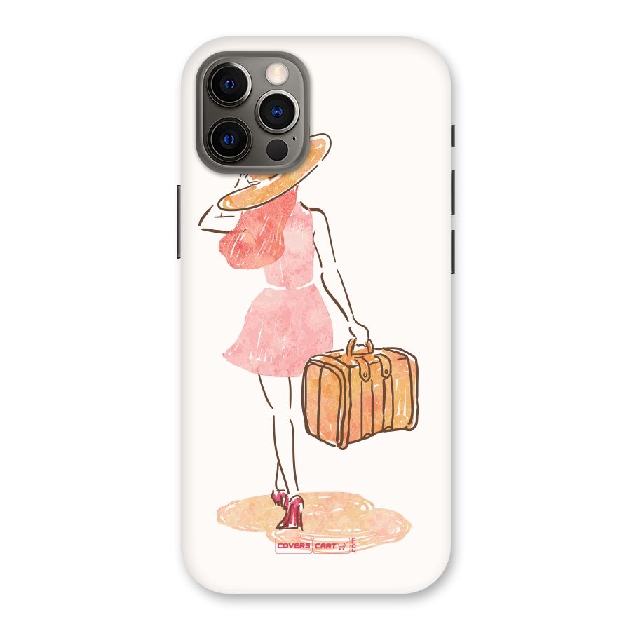 Travel Girl Back Case for iPhone 12 Pro