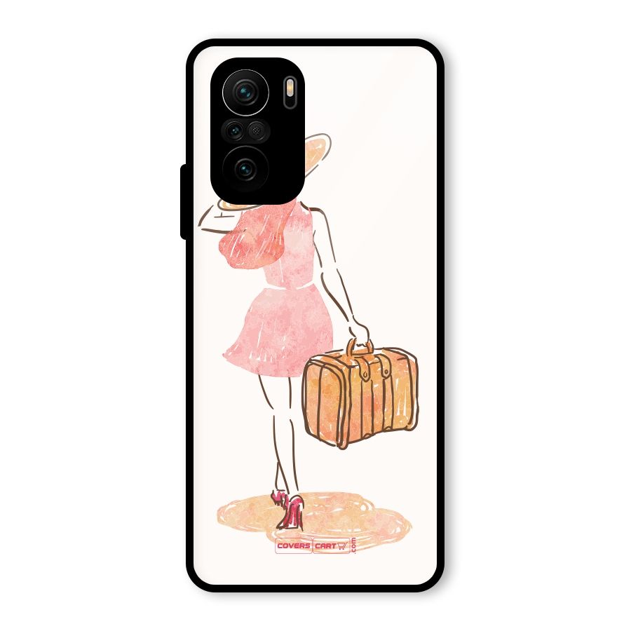 Travel Girl Glass Back Case for Mi 11X Pro