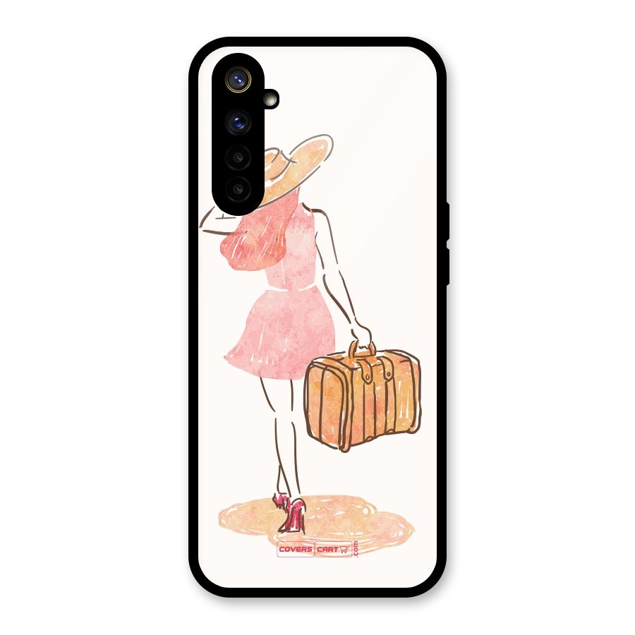 Travel Girl Glass Back Case for Realme 6i