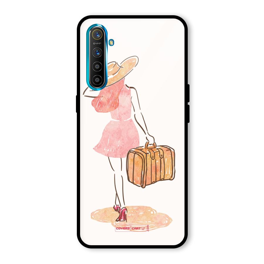 Travel Girl Glass Back Case for Realme X2