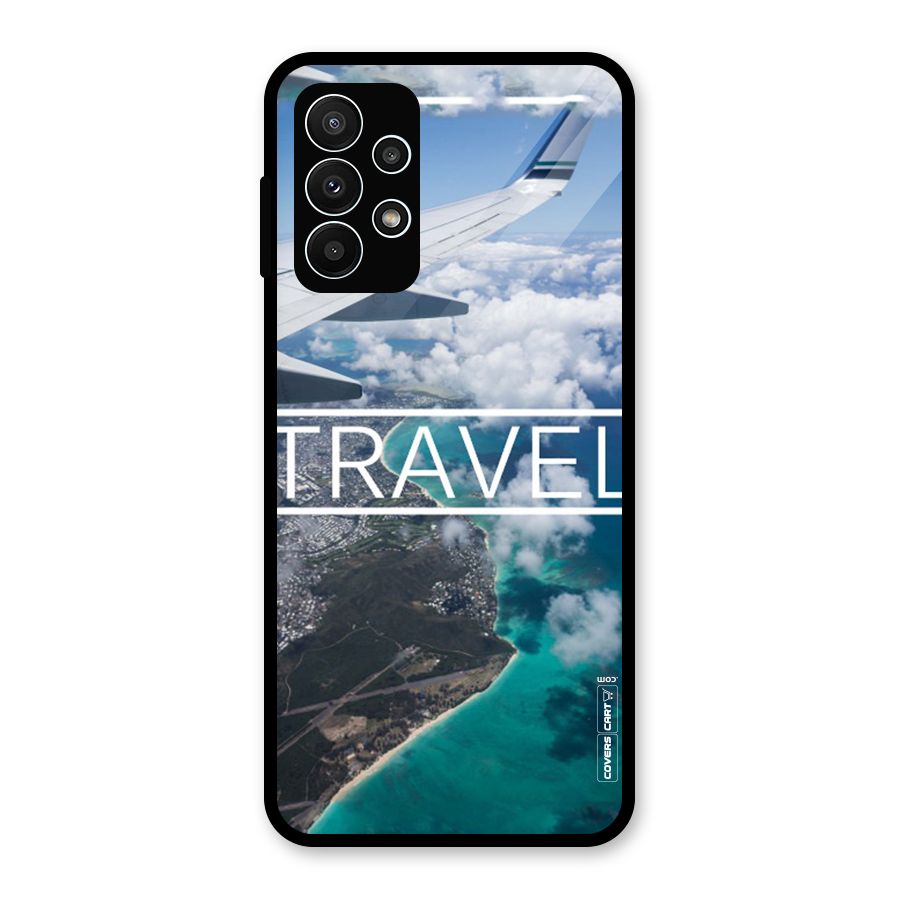 Travel Glass Back Case for Galaxy A23