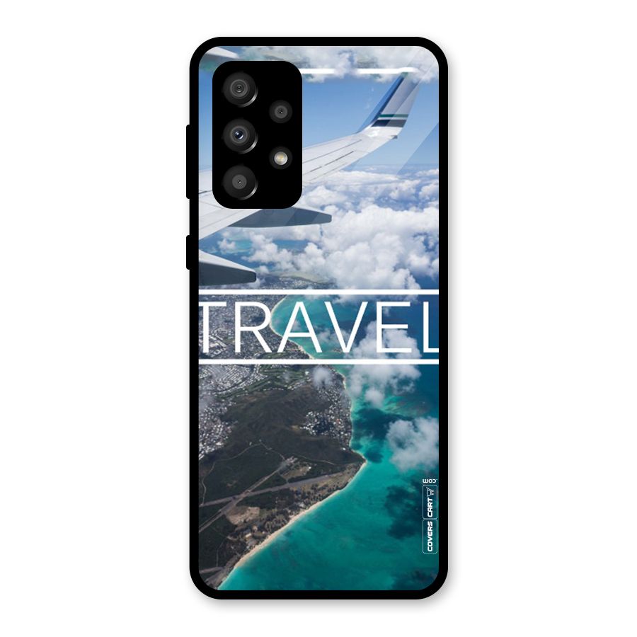 Travel Glass Back Case for Galaxy A32
