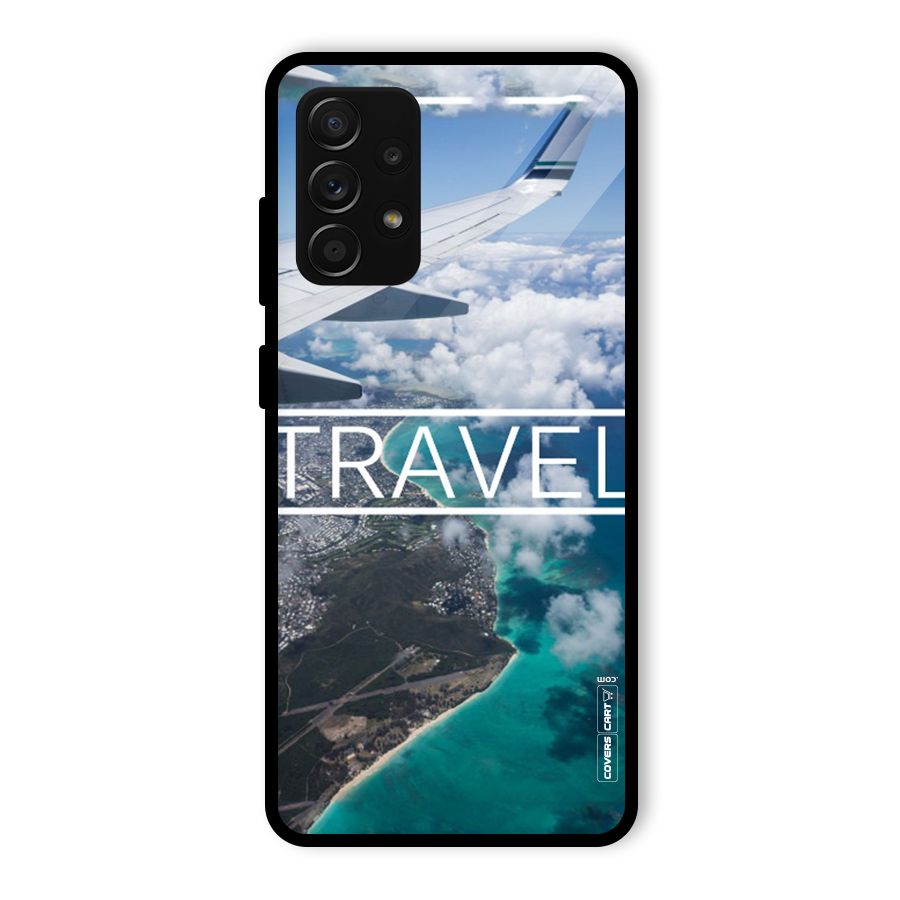 Travel Glass Back Case for Galaxy A53 5G