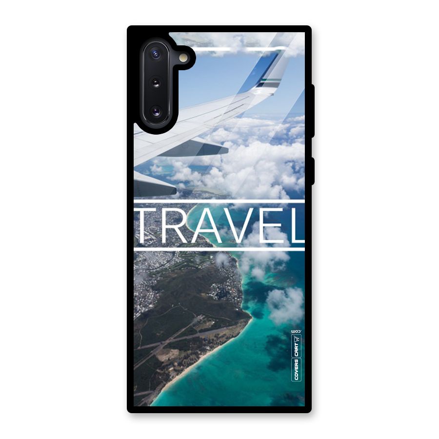 Travel Glass Back Case for Galaxy Note 10