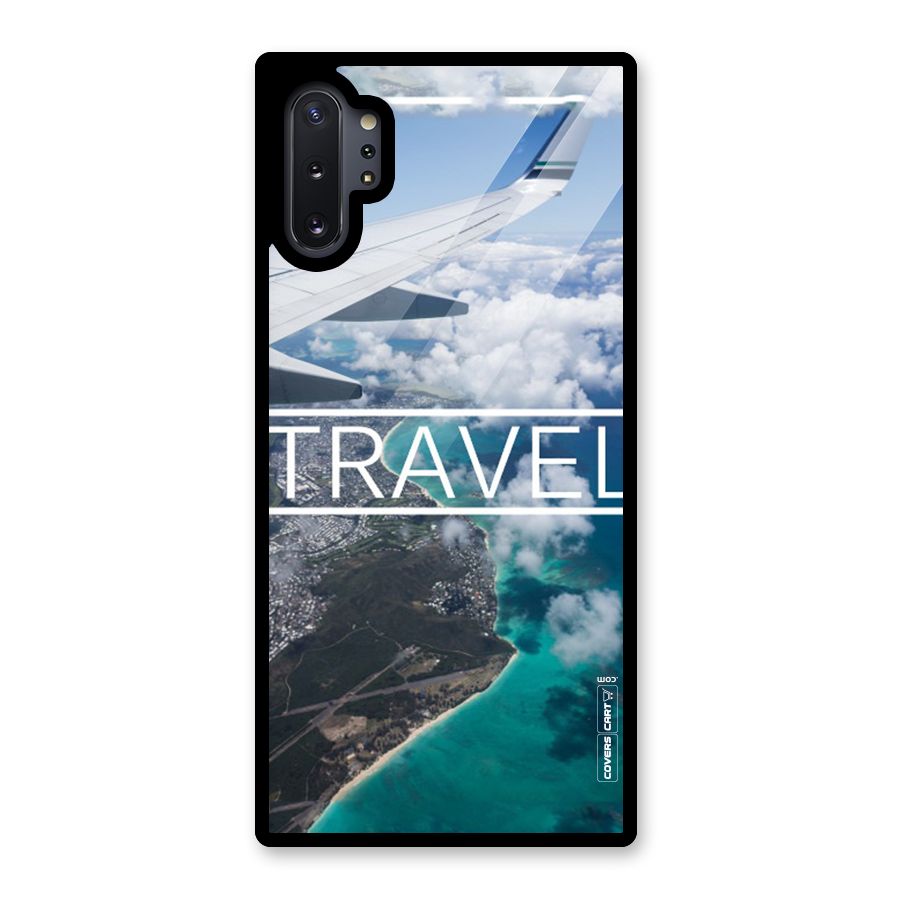 Travel Glass Back Case for Galaxy Note 10 Plus