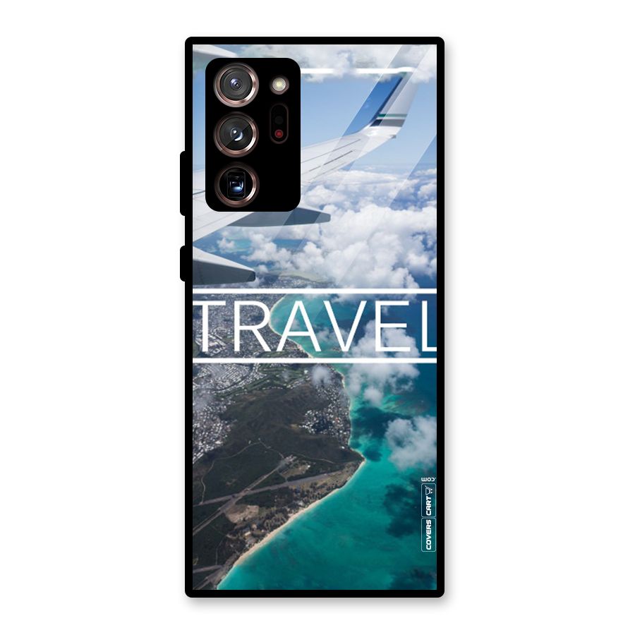 Travel Glass Back Case for Galaxy Note 20 Ultra