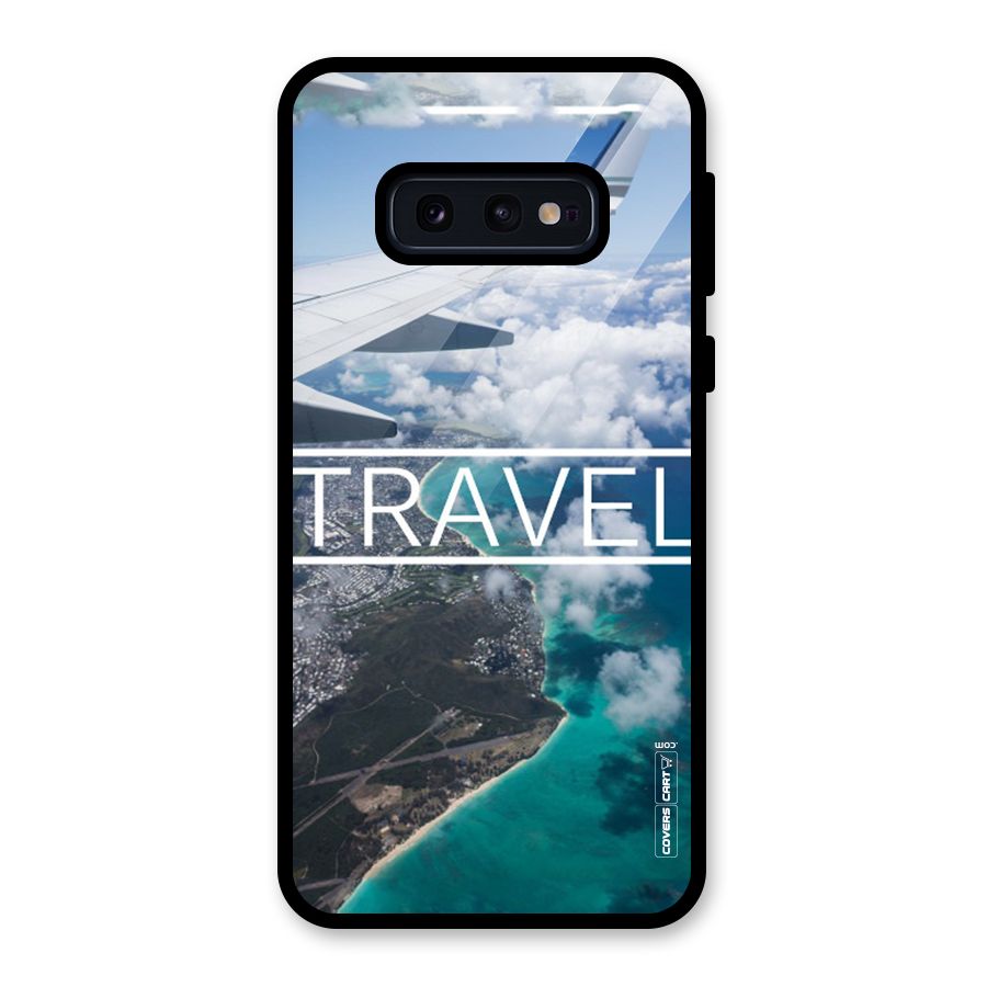Travel Glass Back Case for Galaxy S10e