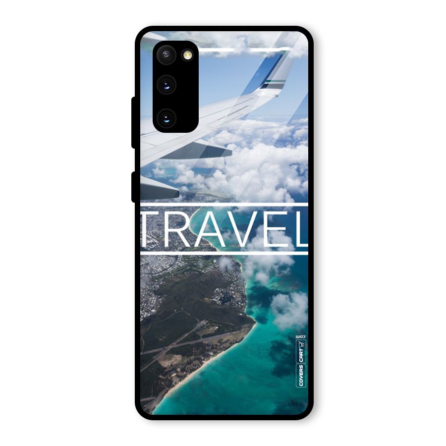 Travel Glass Back Case for Galaxy S20 FE