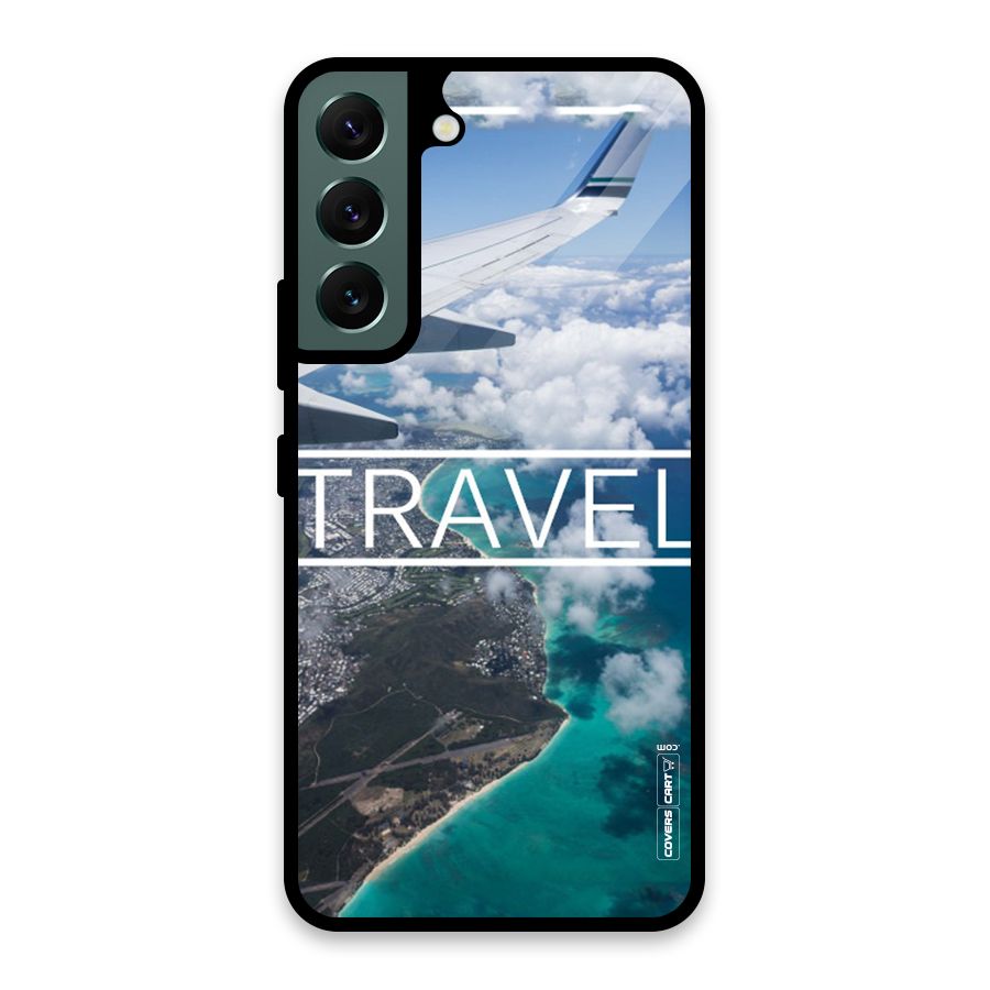 Travel Glass Back Case for Galaxy S22 5G