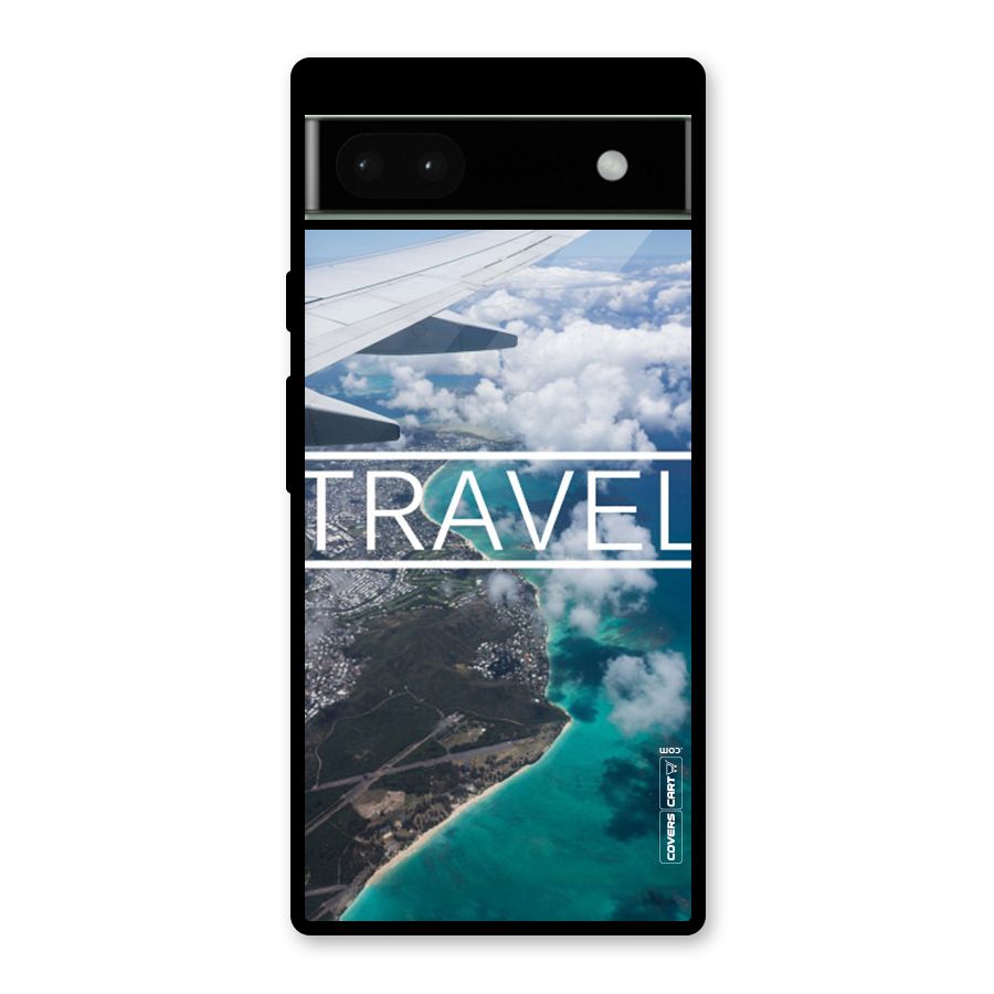 Travel Glass Back Case for Google Pixel 6a